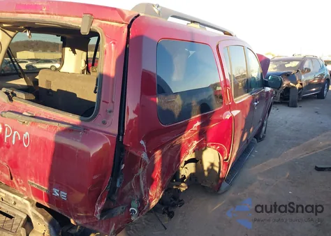 2009 Nissan Armada Se from USA, damaged, VIN 5N1BA08D09N614281